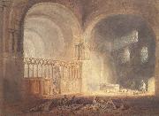 J.M.W. Turner Transept of Ewenny Priory Sweden oil painting artist